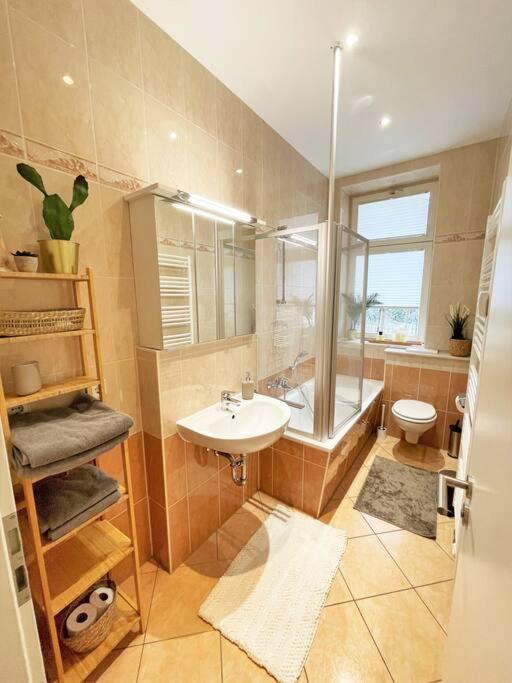 Casarina - Charmante Wohnung Direkt Am Zoo Mit Sauna Leipzig Buitenkant foto